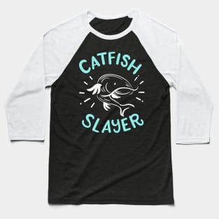 Catfish Slayer Baseball T-Shirt